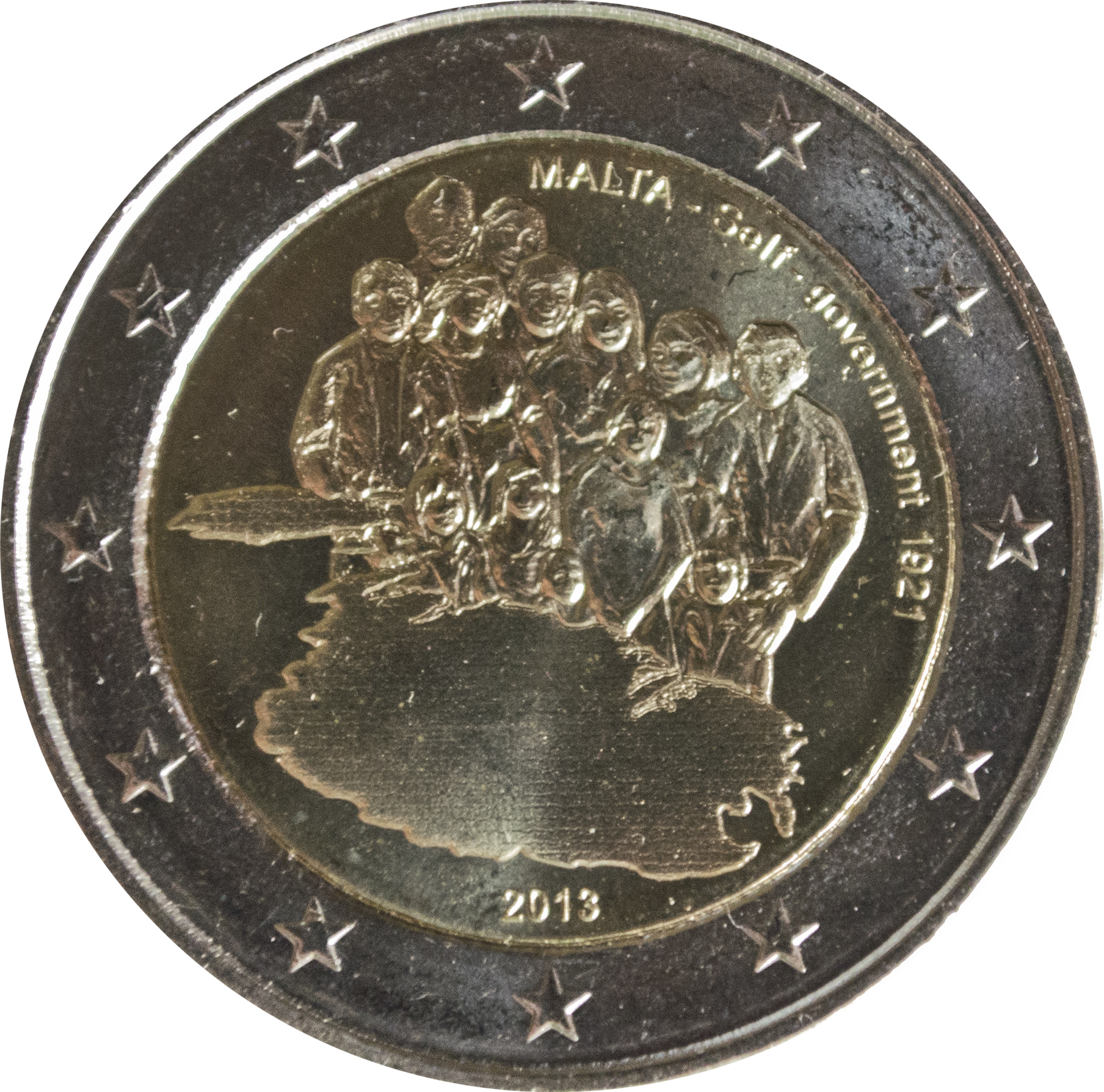 Malta 2 euro 2013 — 100th Anniversary of Maltese Self-Government