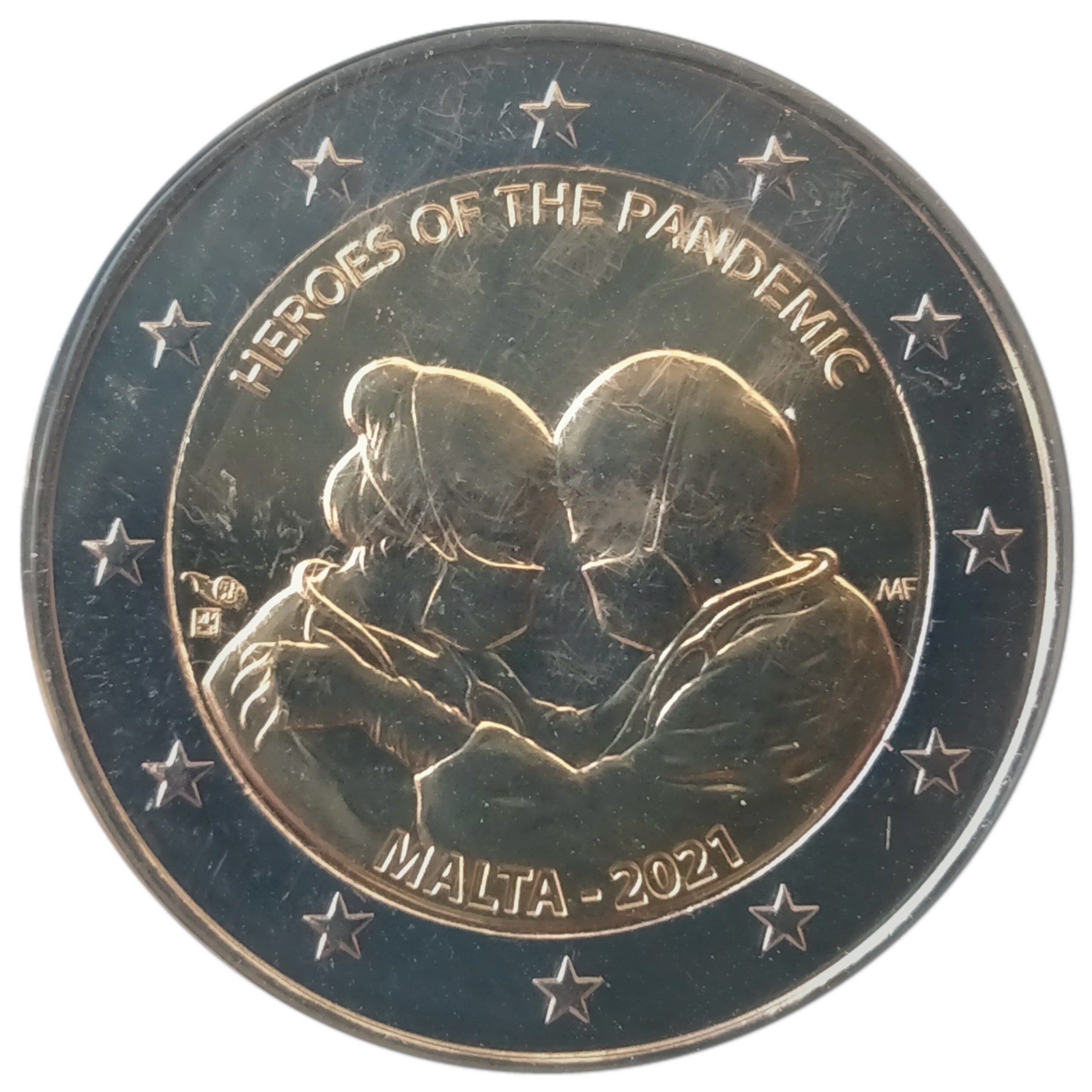 Malta 2 euro 2021 — Heroes of the Pandemic