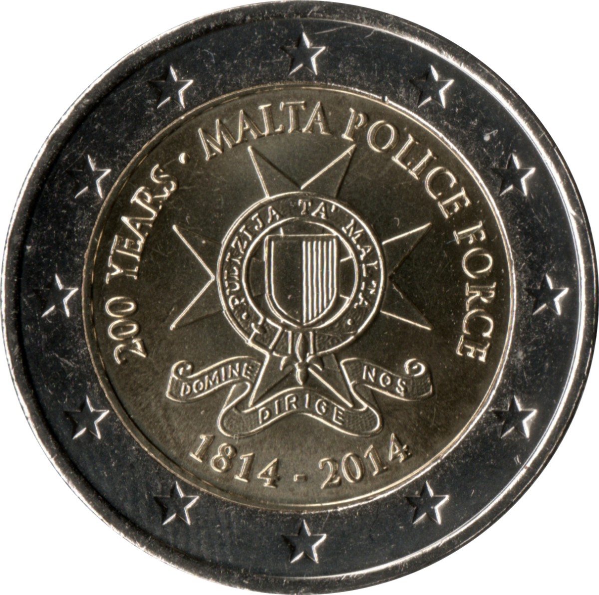 Malta 2 euro 2014 — 200 Years Malta Police Force