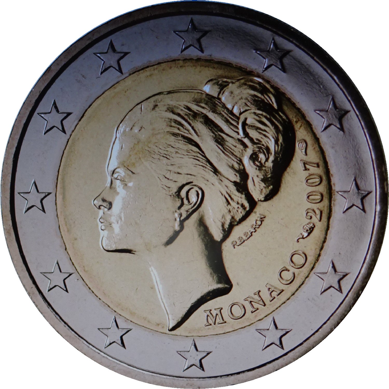 Monaco 2 euro 2007 — 25th Anniversary of the Death of Princess Grace