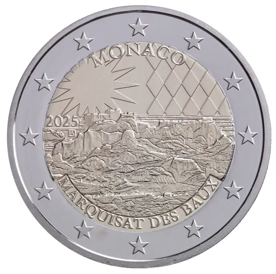 Monaco 2 euro 2025 — County of Carladès