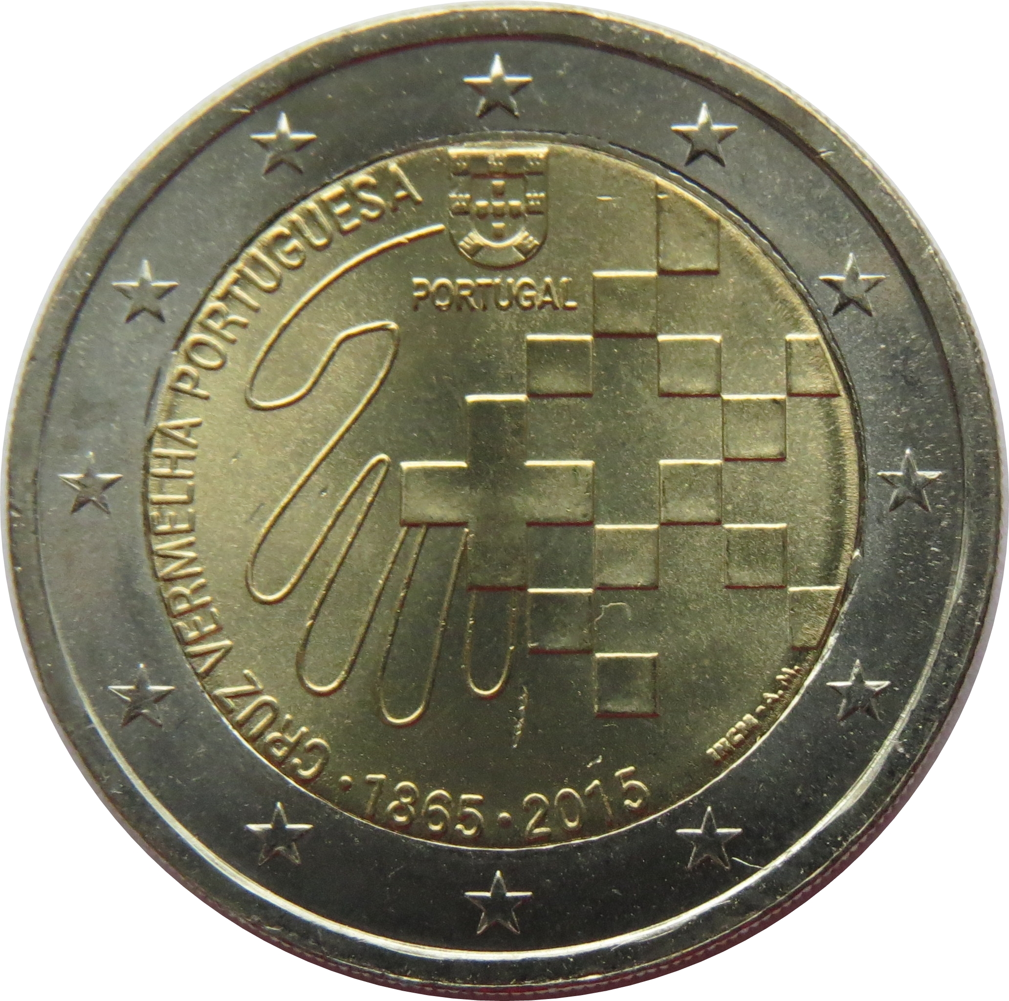 Portugal 2 euro 2015 — 150th Anniversary of Portuguese Red Cross