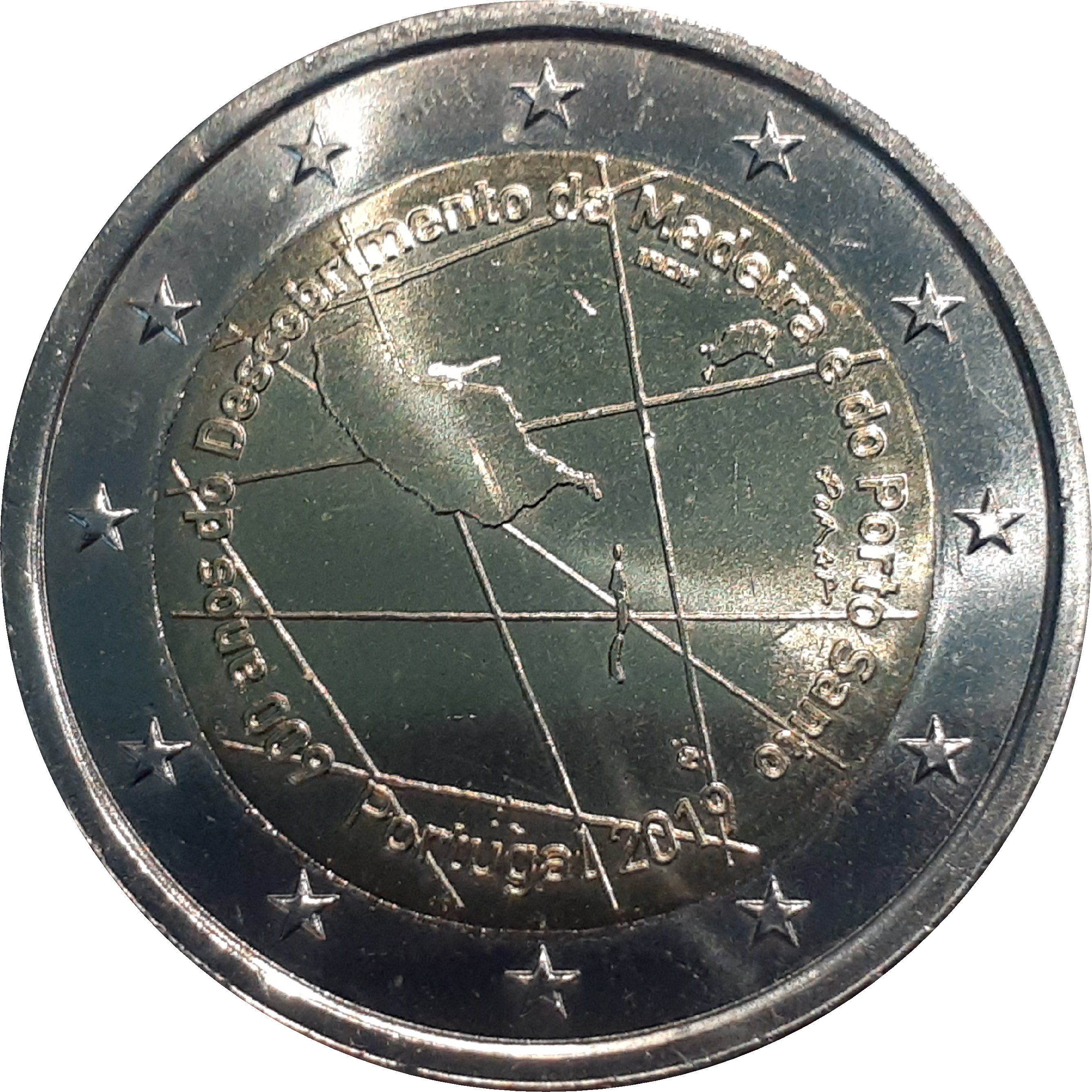 Portugal 2 euro 2019 — 600th Anniversary of the discovery of the Madeira archipelago