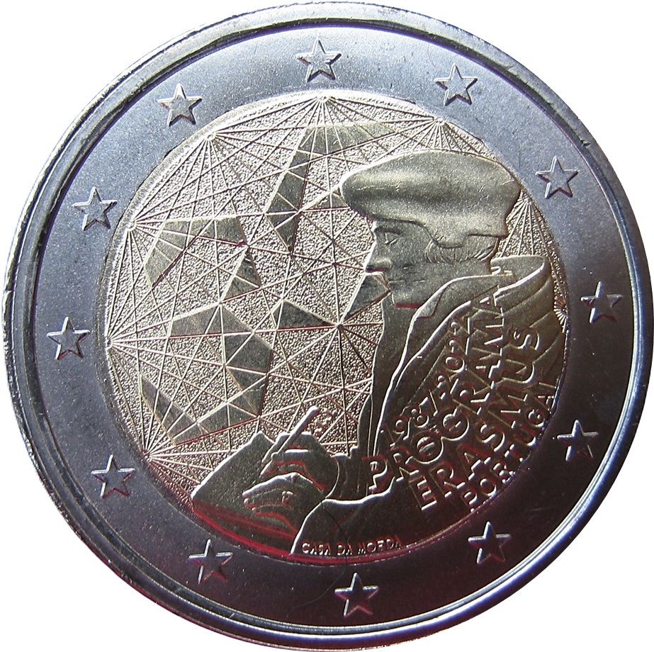 Portugal 2 euro 2022 — 35 Years of the Erasmus Programme