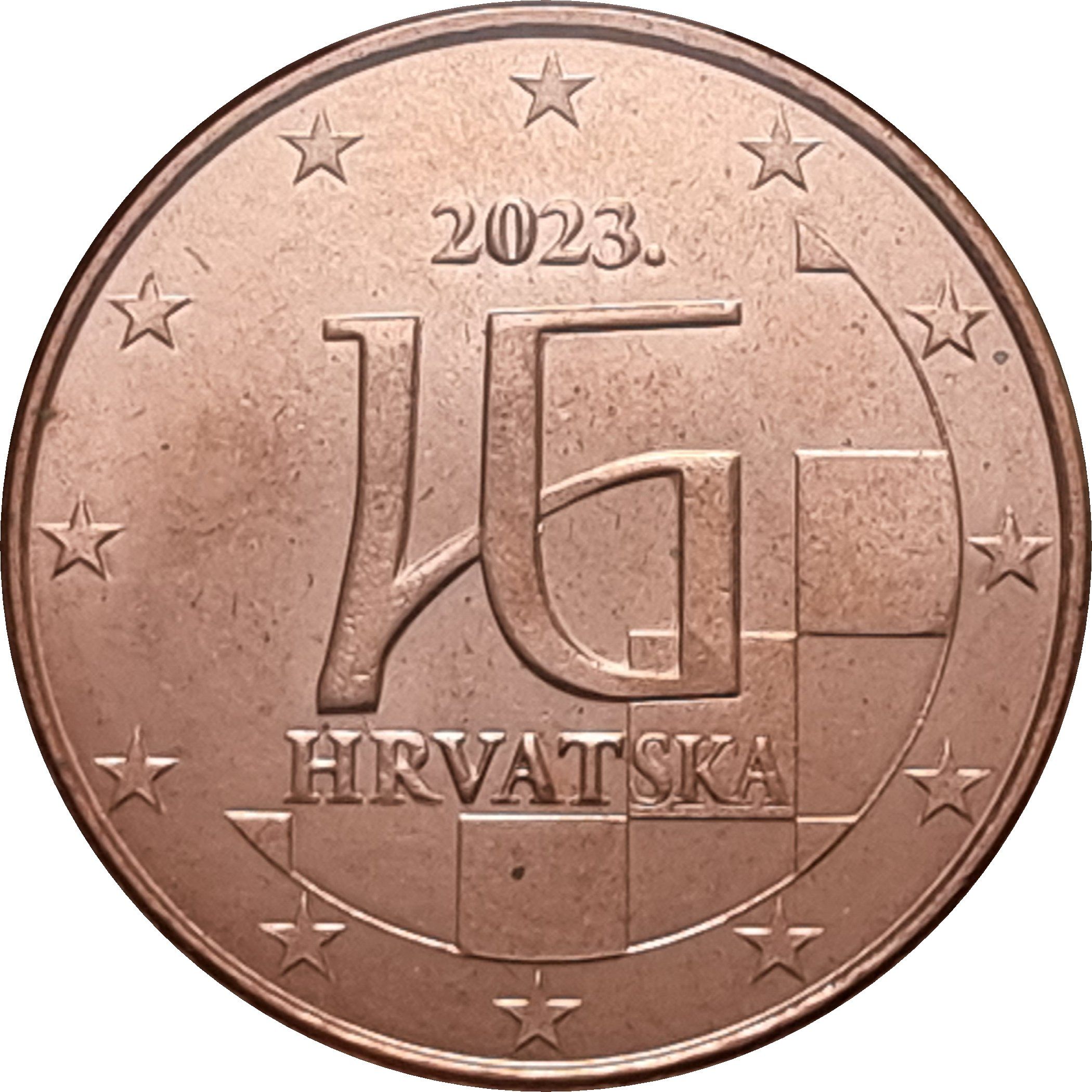 Croatia 5 cent 2026 — Standard design