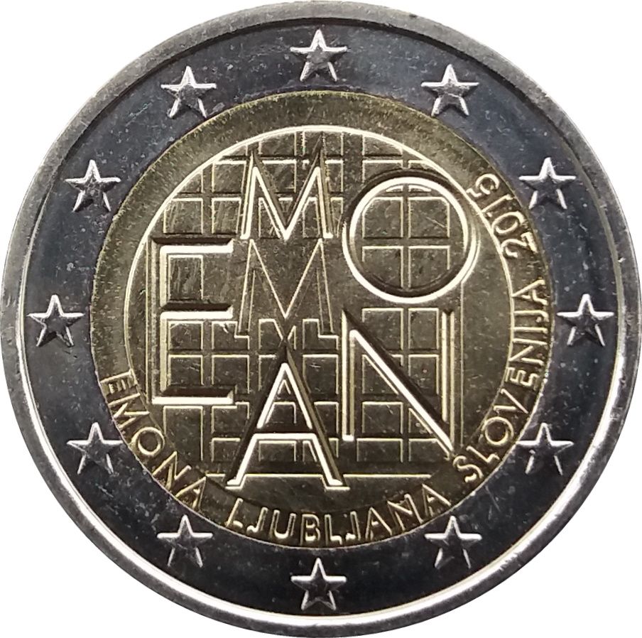Slovenia 2 euro 2015 — Emona-Ljubljana