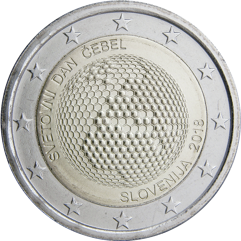 Slovenia 2 euro 2018 — World Day of Bees - 20th of May