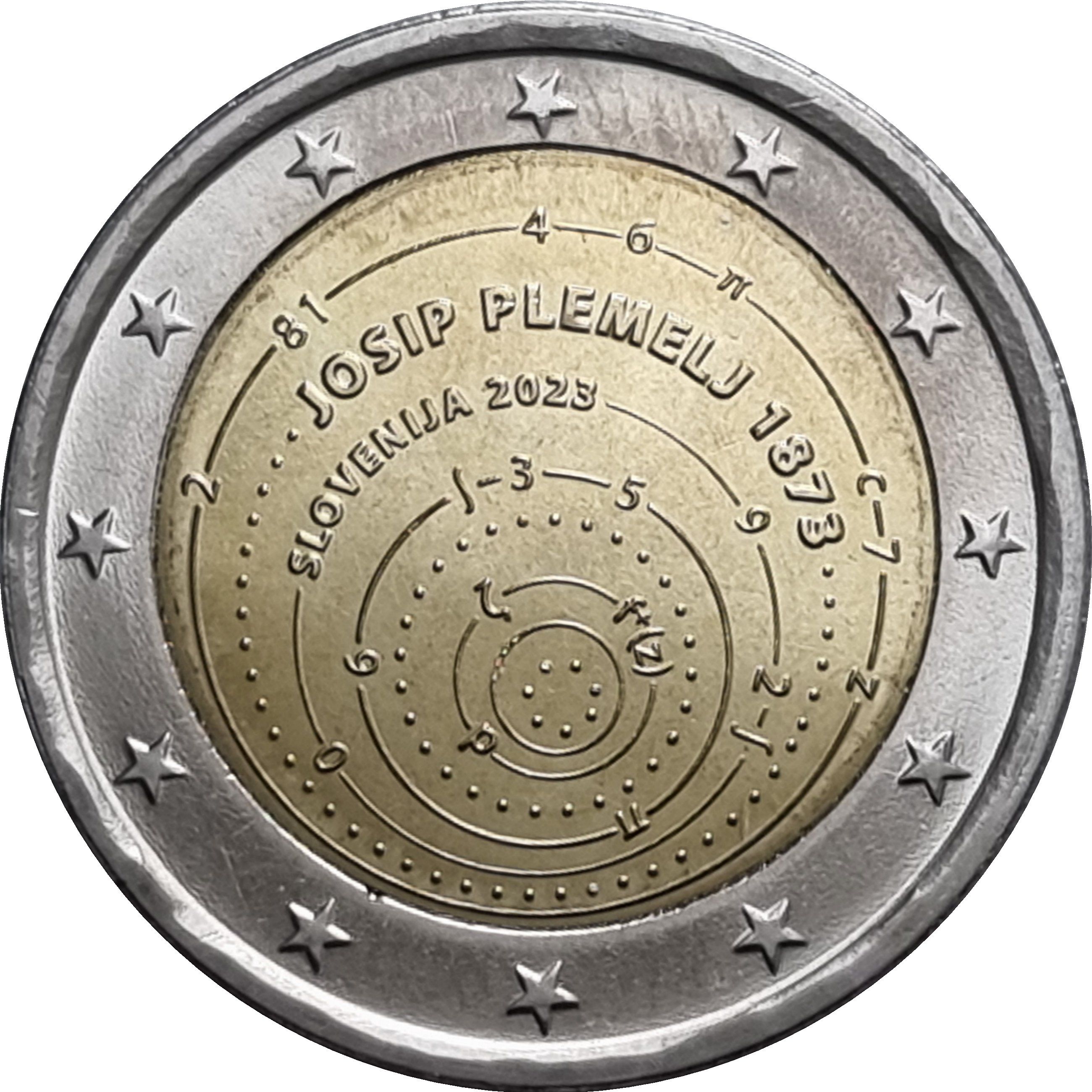 Slovenia 2 euro 2023 — 150th anniversary of the birth of Josip Plemelj