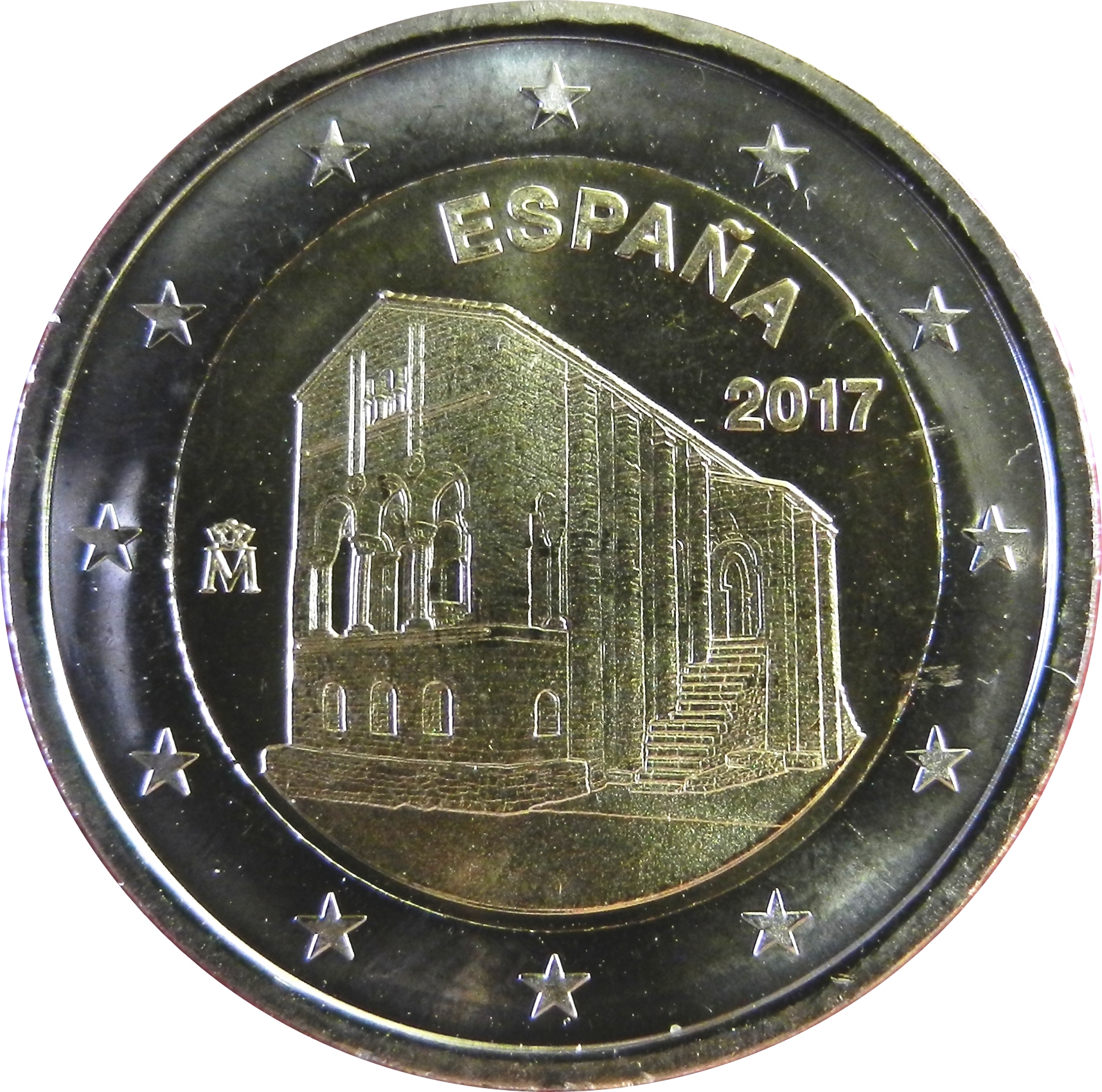 Spain 2 euro 2017 — Churches of the Kingdom of Asturias