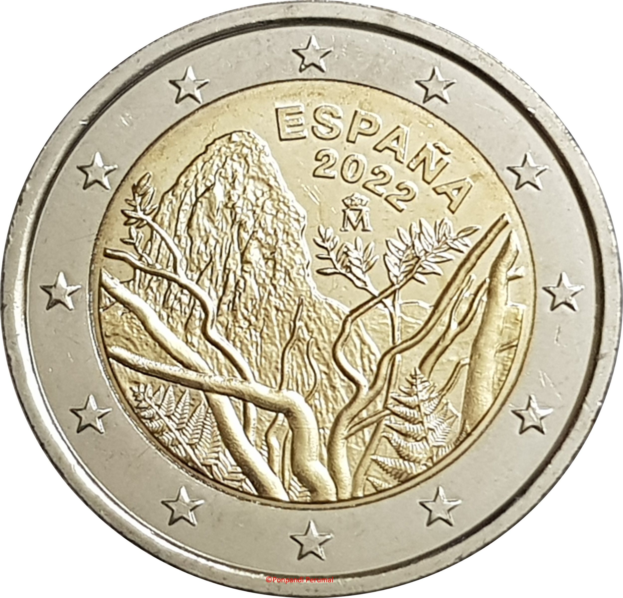 Spain 2 euro 2022 — Garajonay National Park