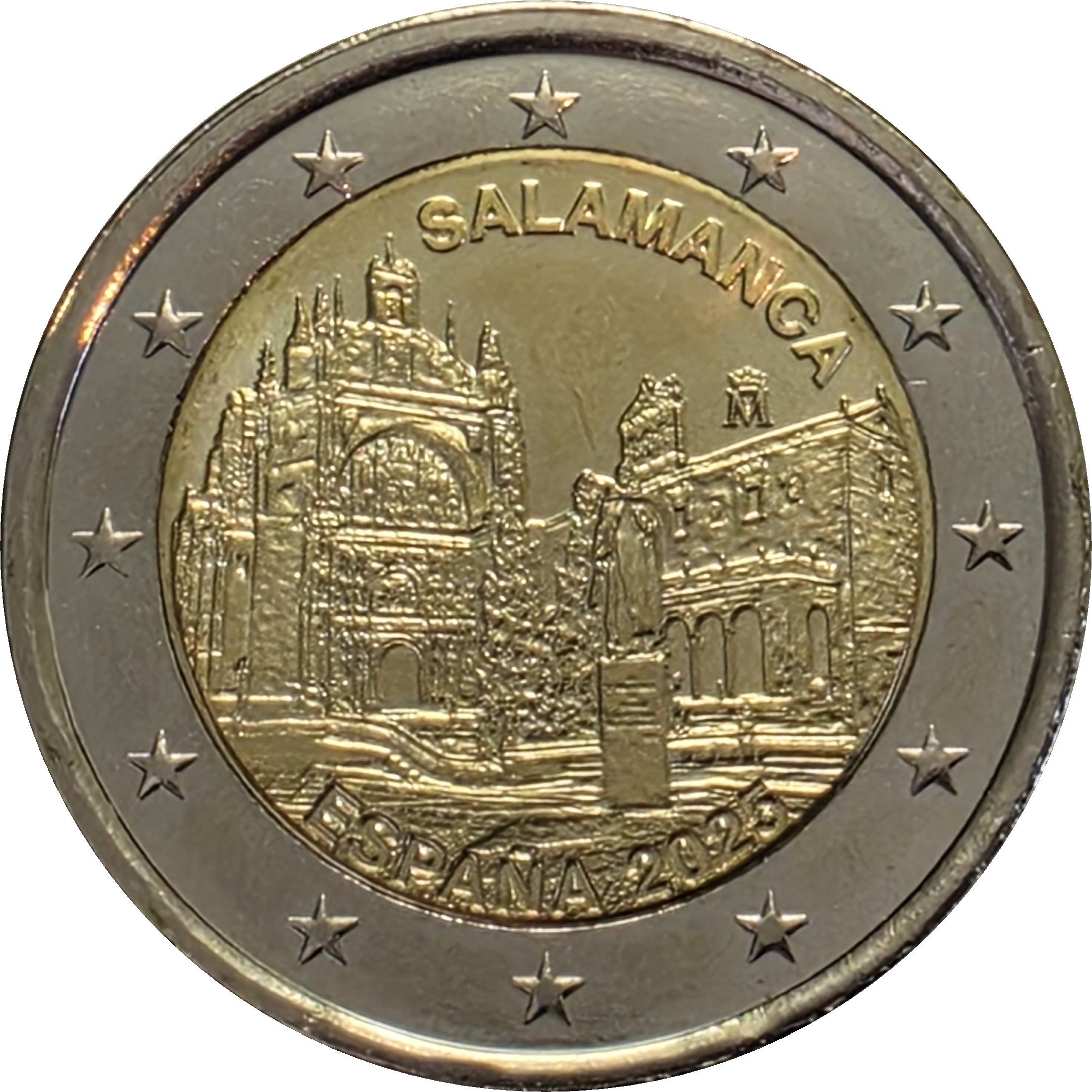 Spain 2 euro 2025 — Old Town of Salamanca