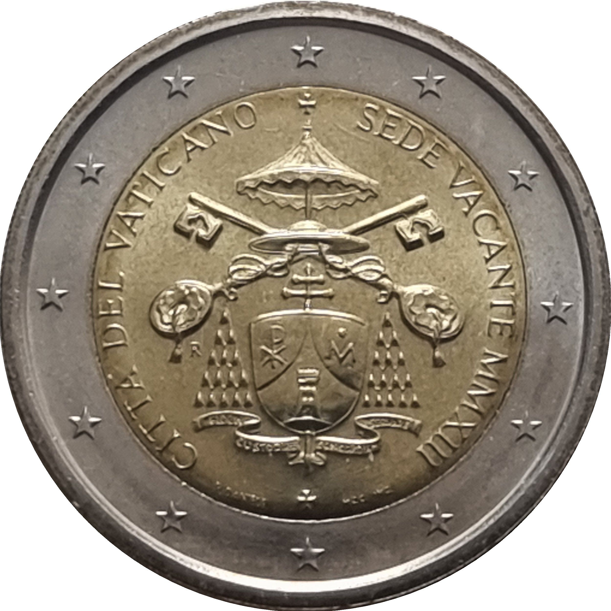 Vatican City 2 euro 2013 — Sede Vacante 2013