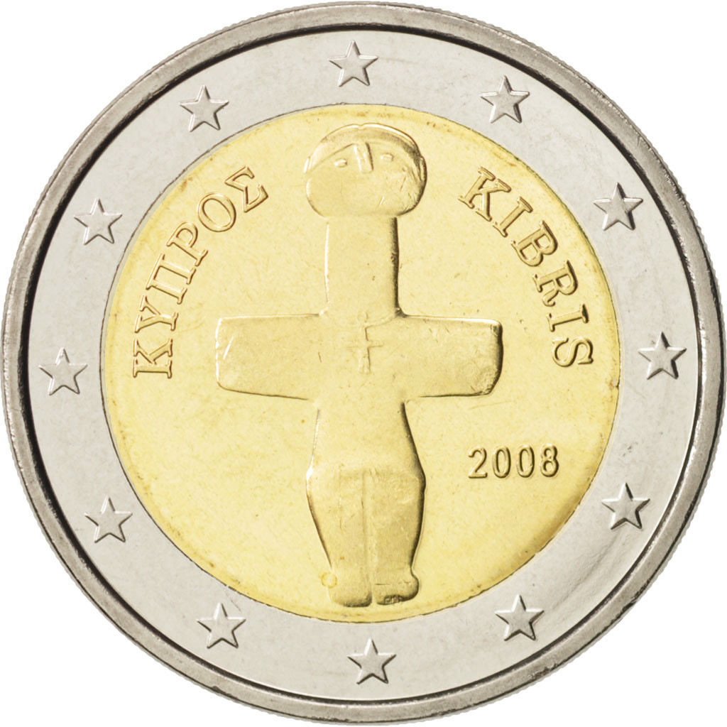 Cyprus 2 euro 2012 — Standard design