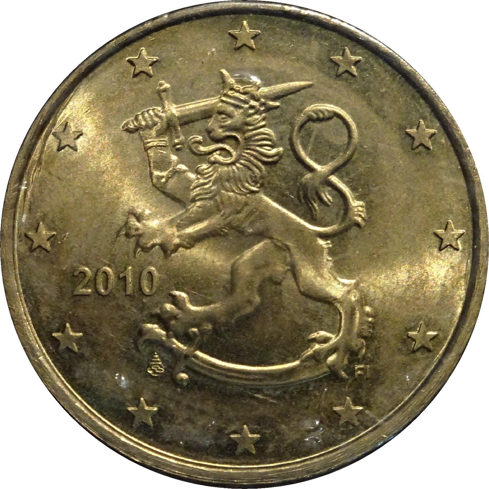 Finland 50 cent 2018 — Standard design