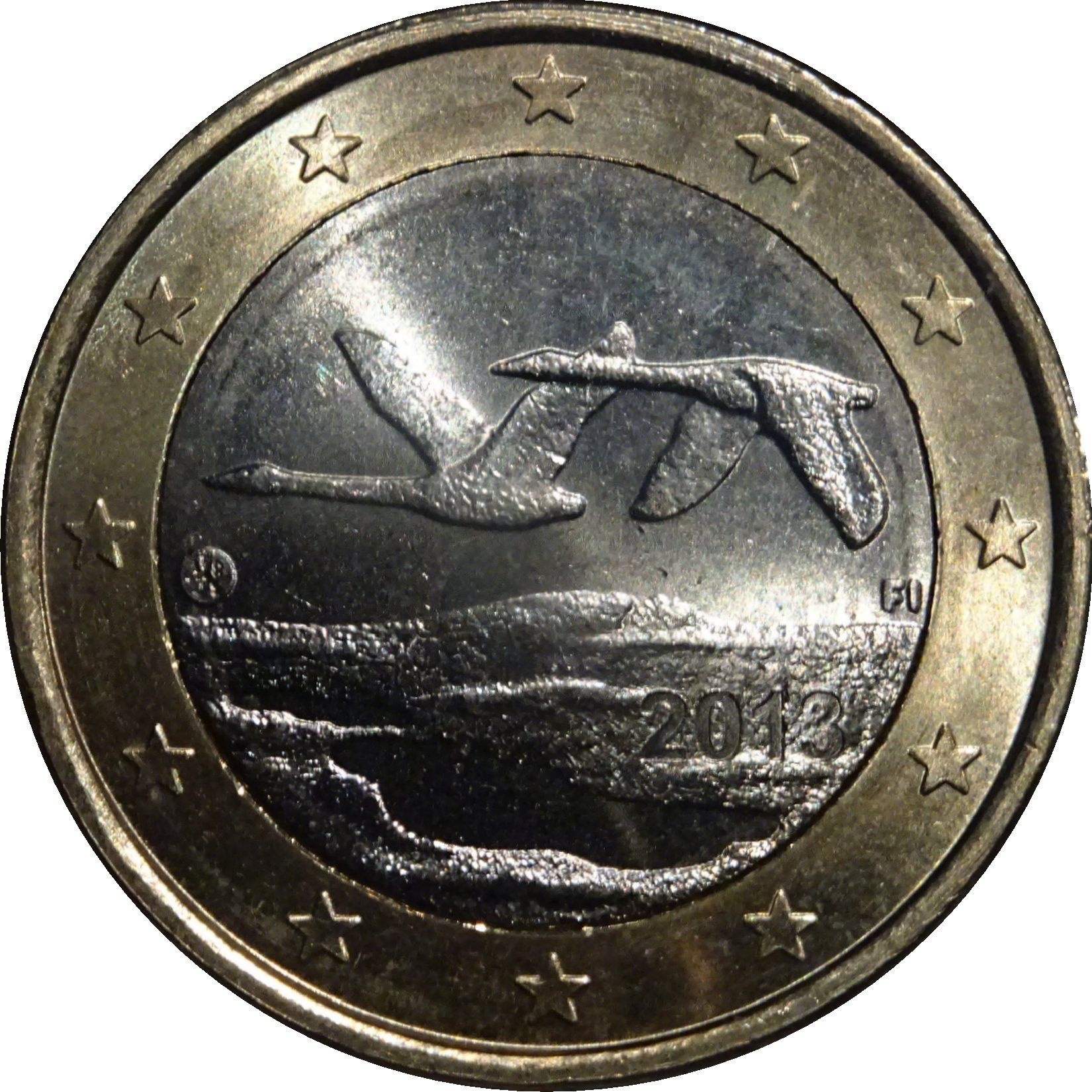 Finland 1 euro 2023 — Standard design