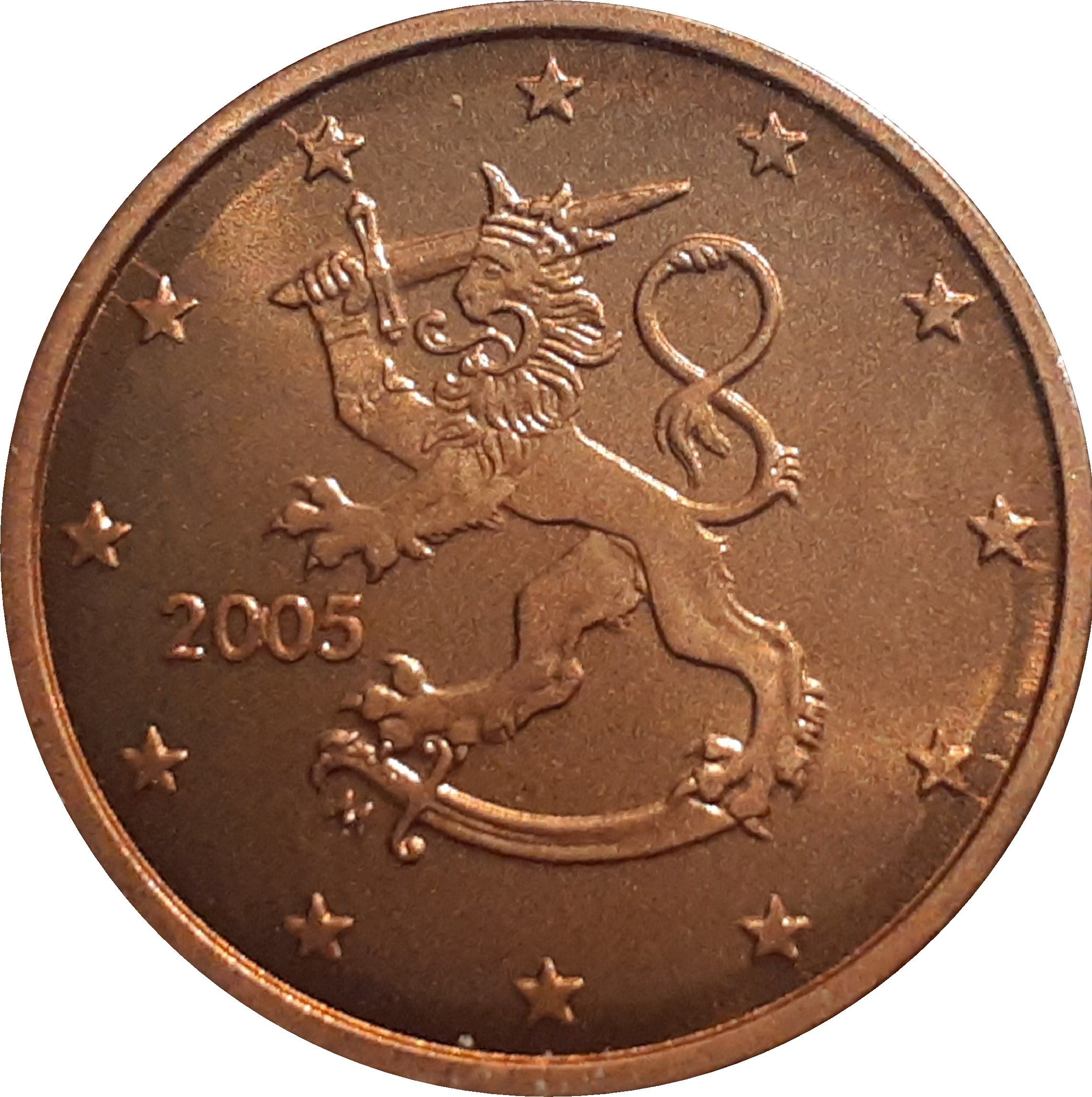 Finland 2 cent 2001 — Standard design