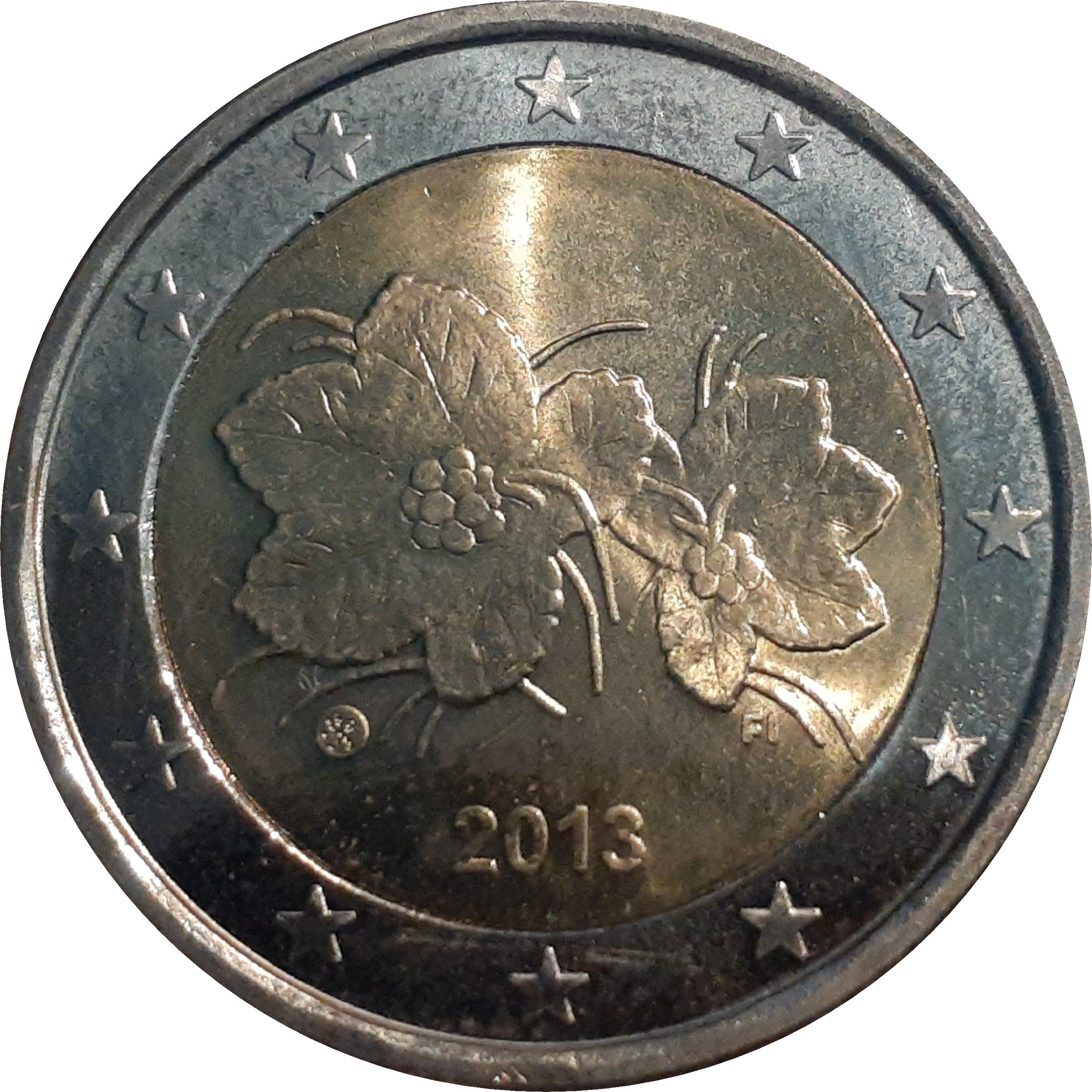 Finland 2 euro 2010 — Standard design