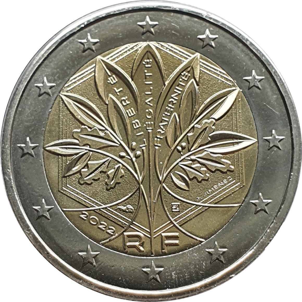 France 2 euro 2024 — Standard design