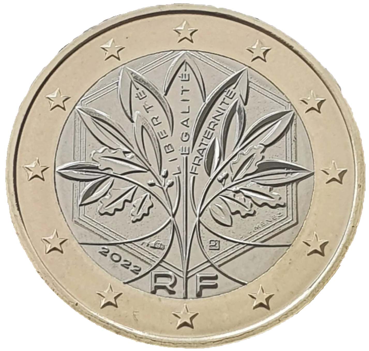 France 1 euro 2025 — Standard design