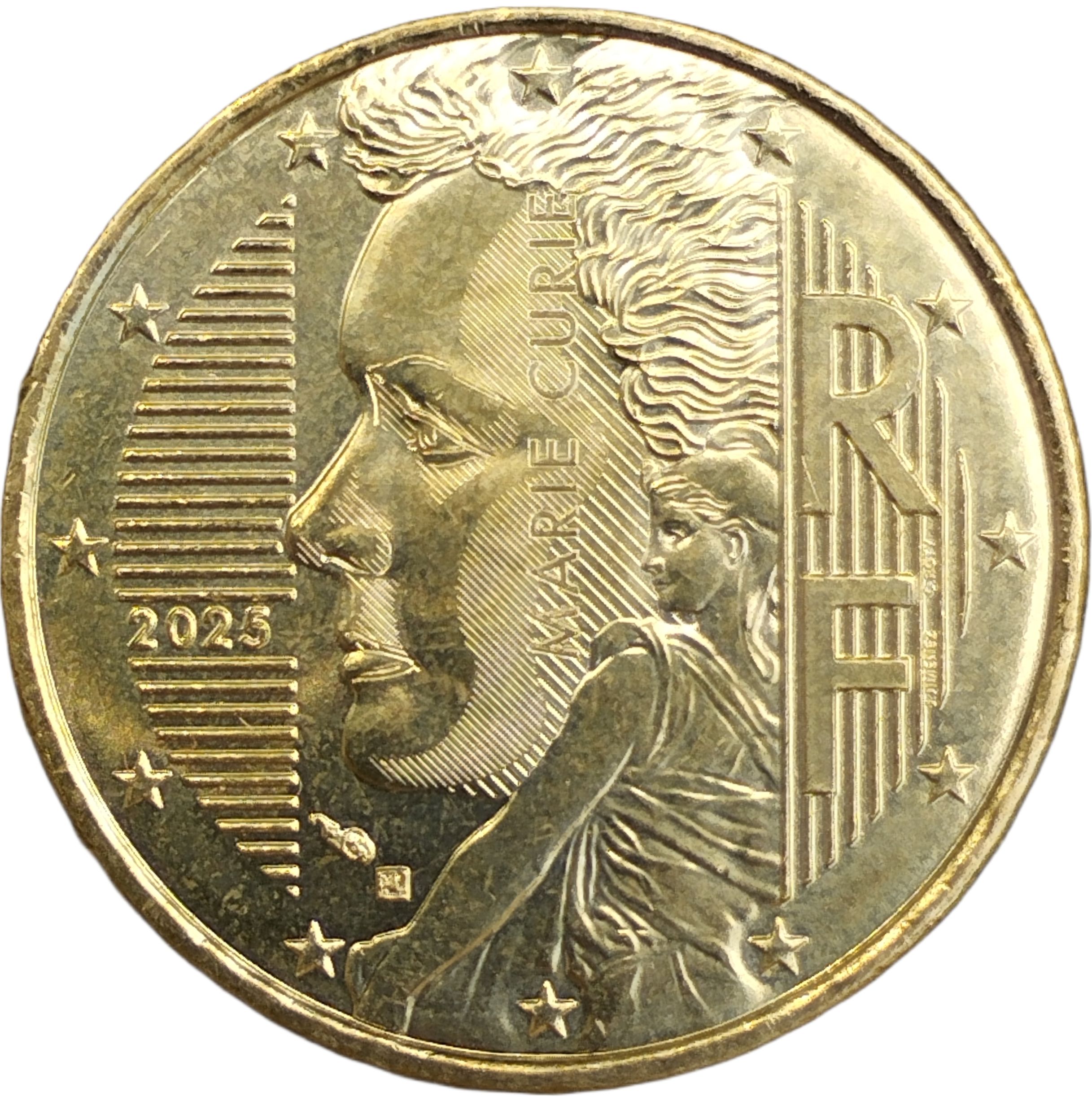 France 50 cent 2025 — Standard design