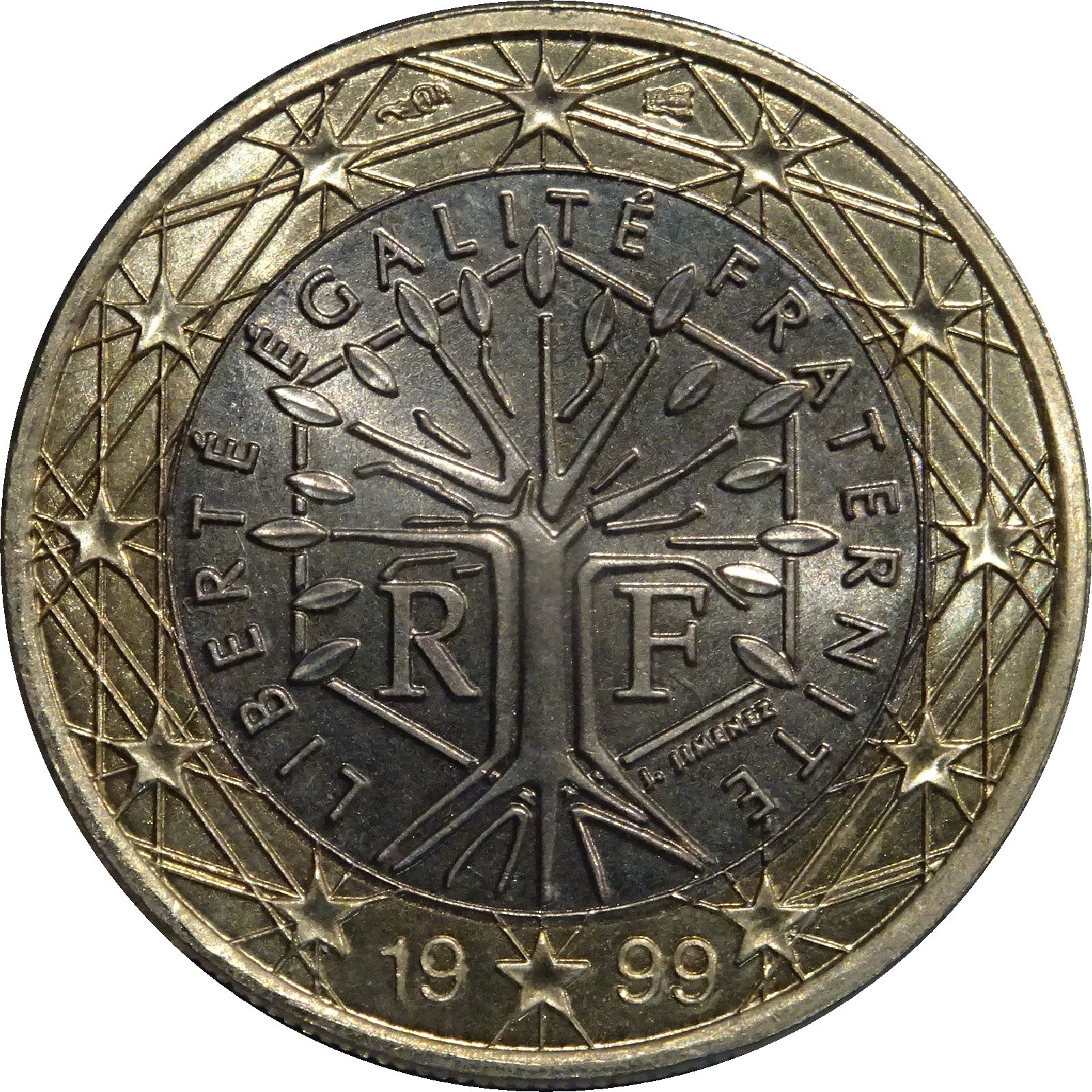 France 1 euro 2005 — Standard design