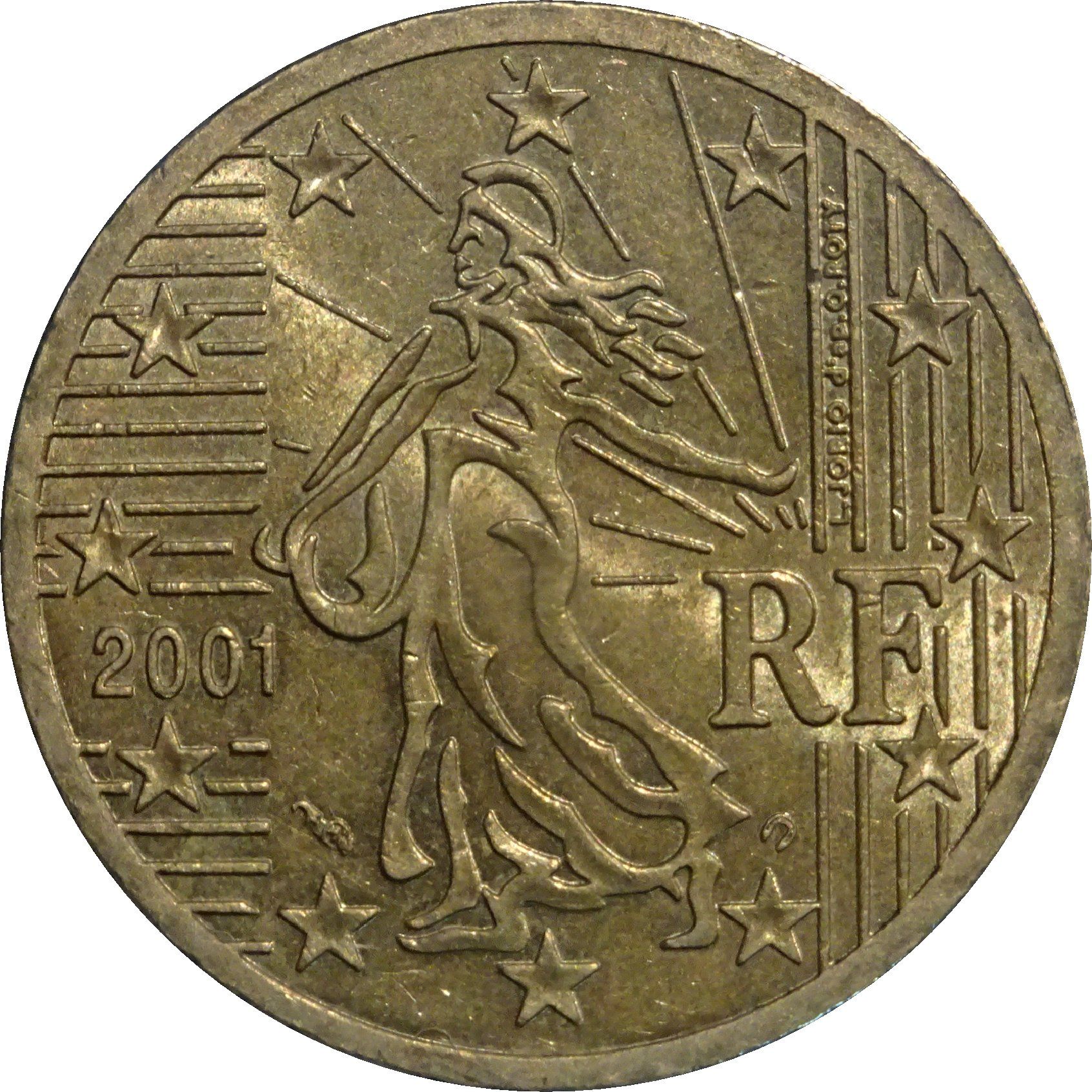 France 10 cent 2005 — Standard design