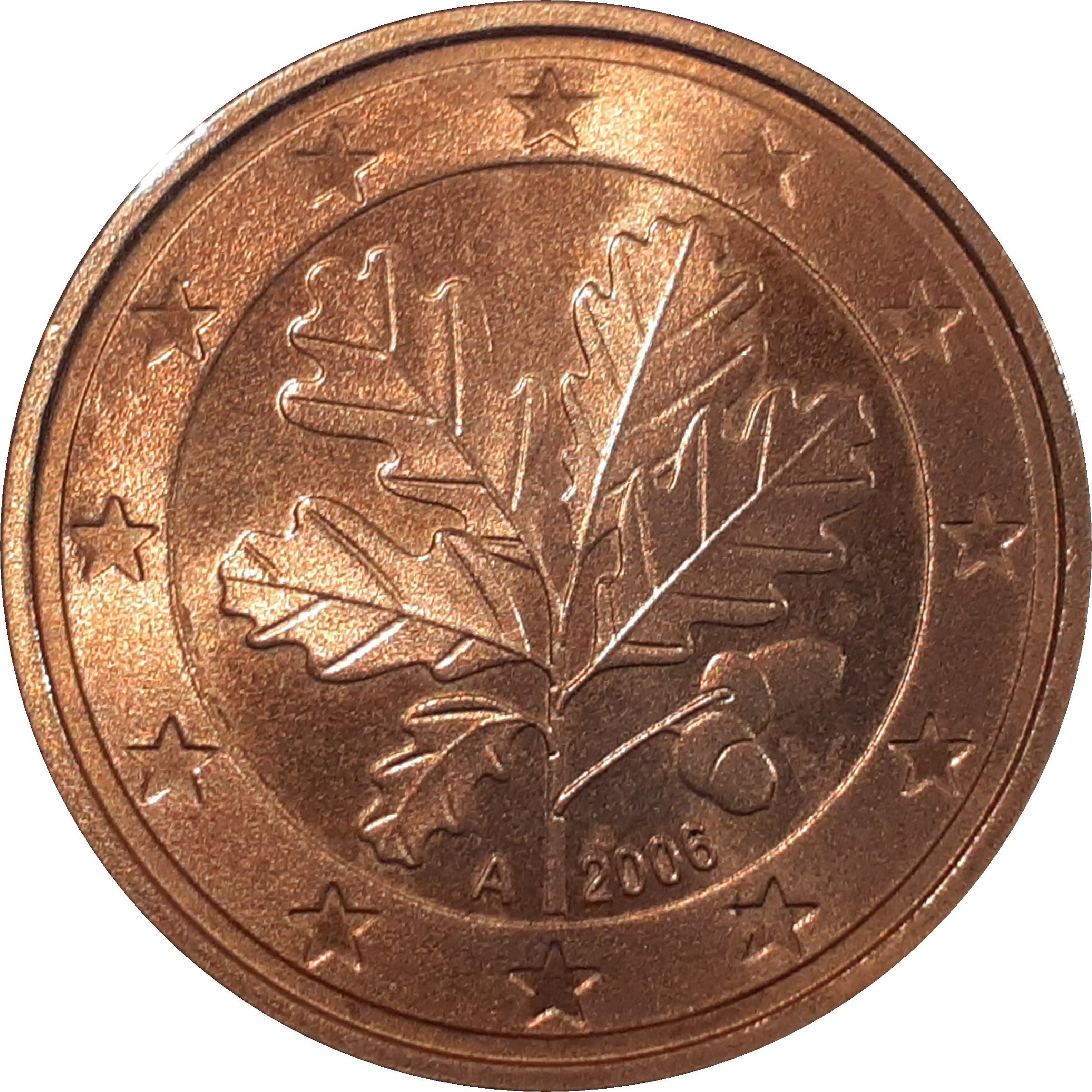 Germany (F) 2 cent 2025 F — Standard design