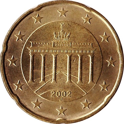 Germany (G) 20 cent 2004 G — Standard design