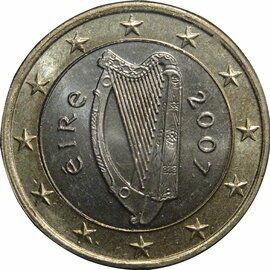 Ireland 1 euro 2026 — Standard design