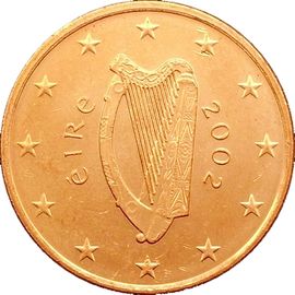 Ireland 5 cent 2012 — Standard design