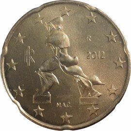 Italy 20 cent 2017 — Standard design