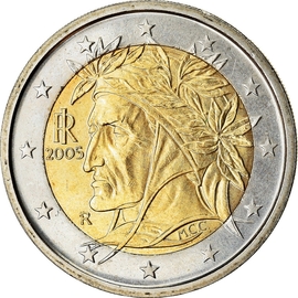 Italy 2 euro 2005 — Standard design