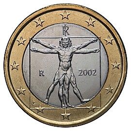 Italy 1 euro 2007 — Standard design