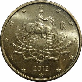 Italy 50 cent 2010 — Standard design