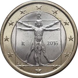 Italy 1 euro 2014 — Standard design