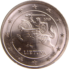 Lithuania 2 cent 2017 — Standard design