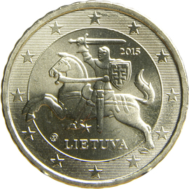 Lithuania 10 cent 2019 — Standard design