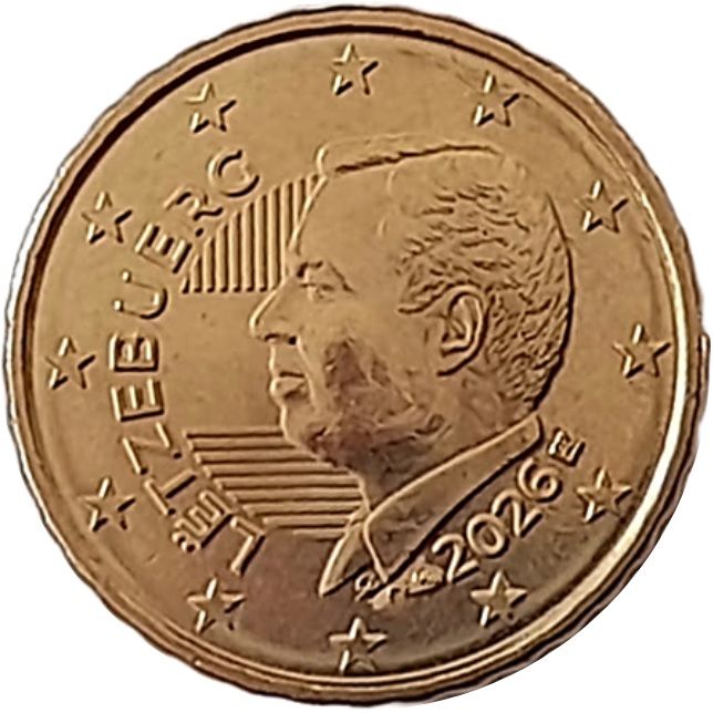 Luxembourg 10 cent 2026 — Standard design