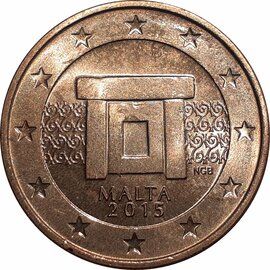 Malta 1 cent 2019 — Standard design