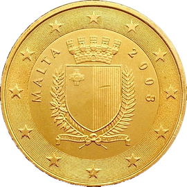 Malta 50 cent 2021 — Standard design