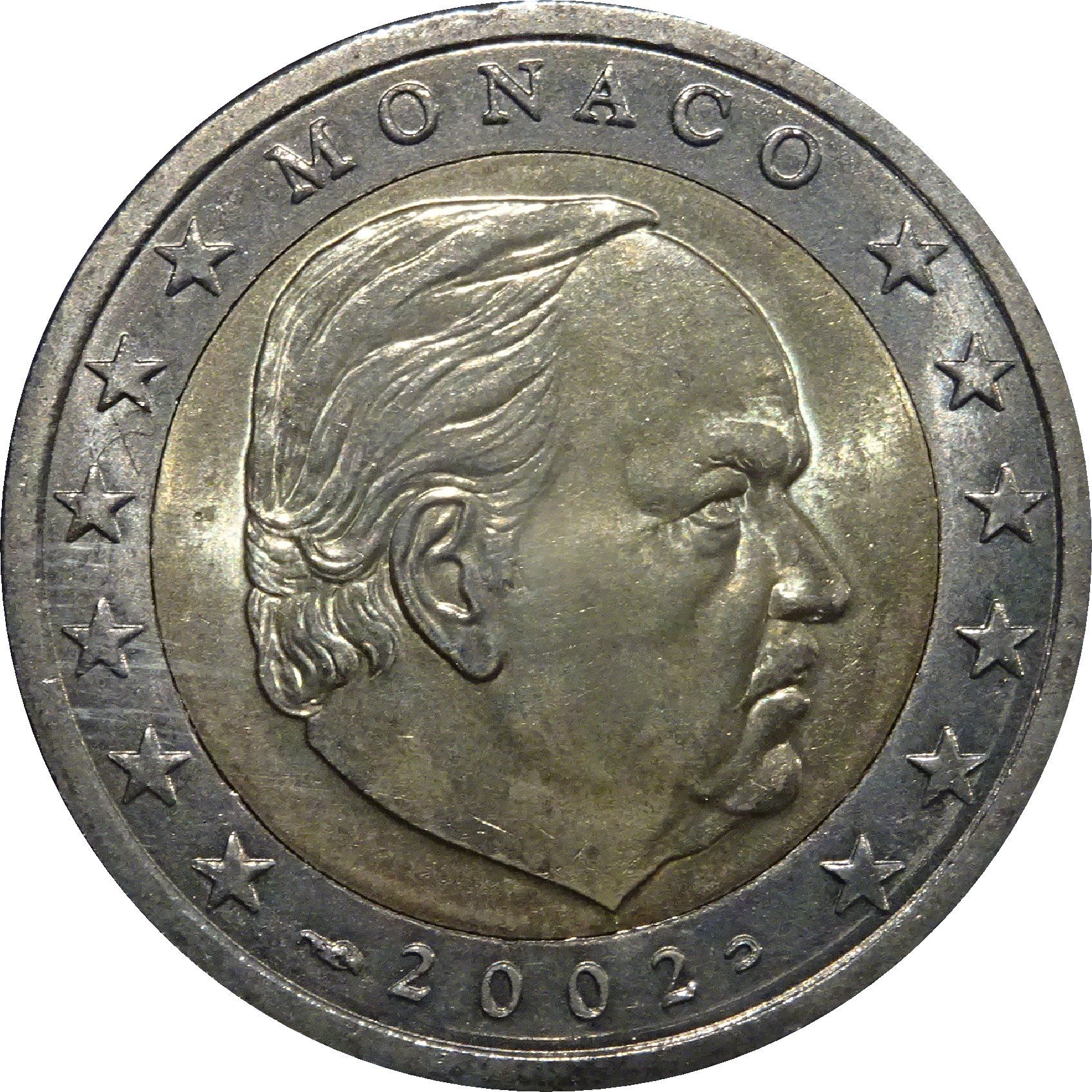 Monaco 2 euro 2001 — Standard design