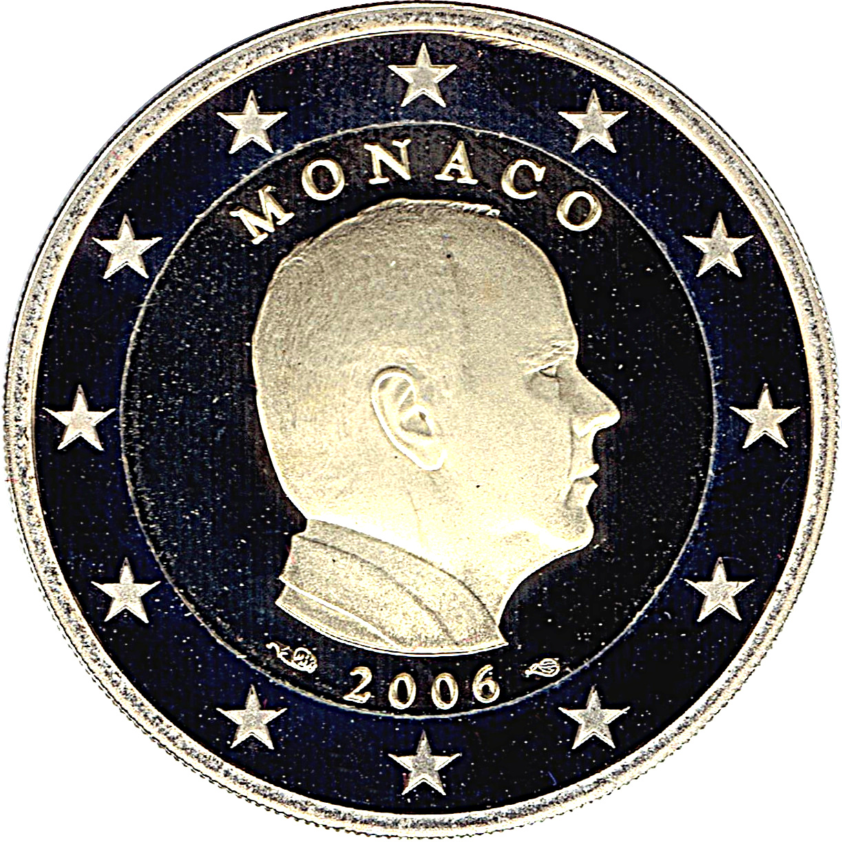 Monaco 2 euro 2006 — Standard issue