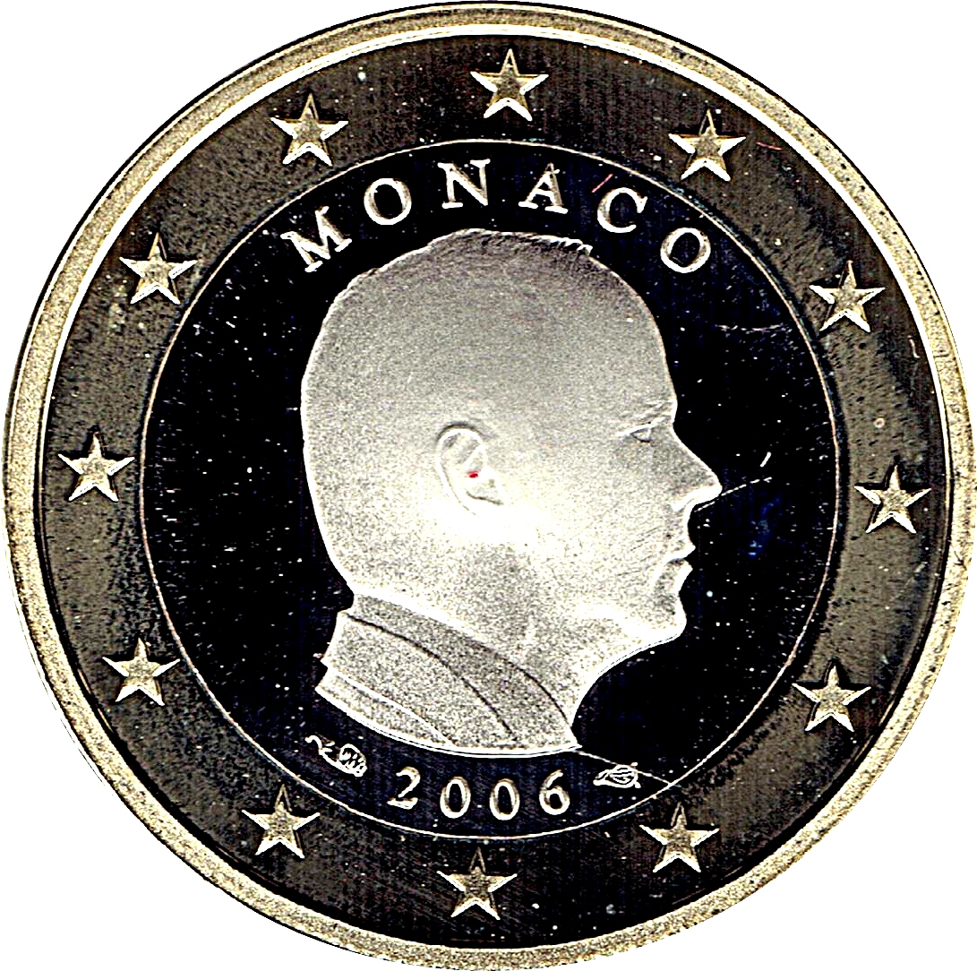 Monaco 1 euro 2006 — Standard design