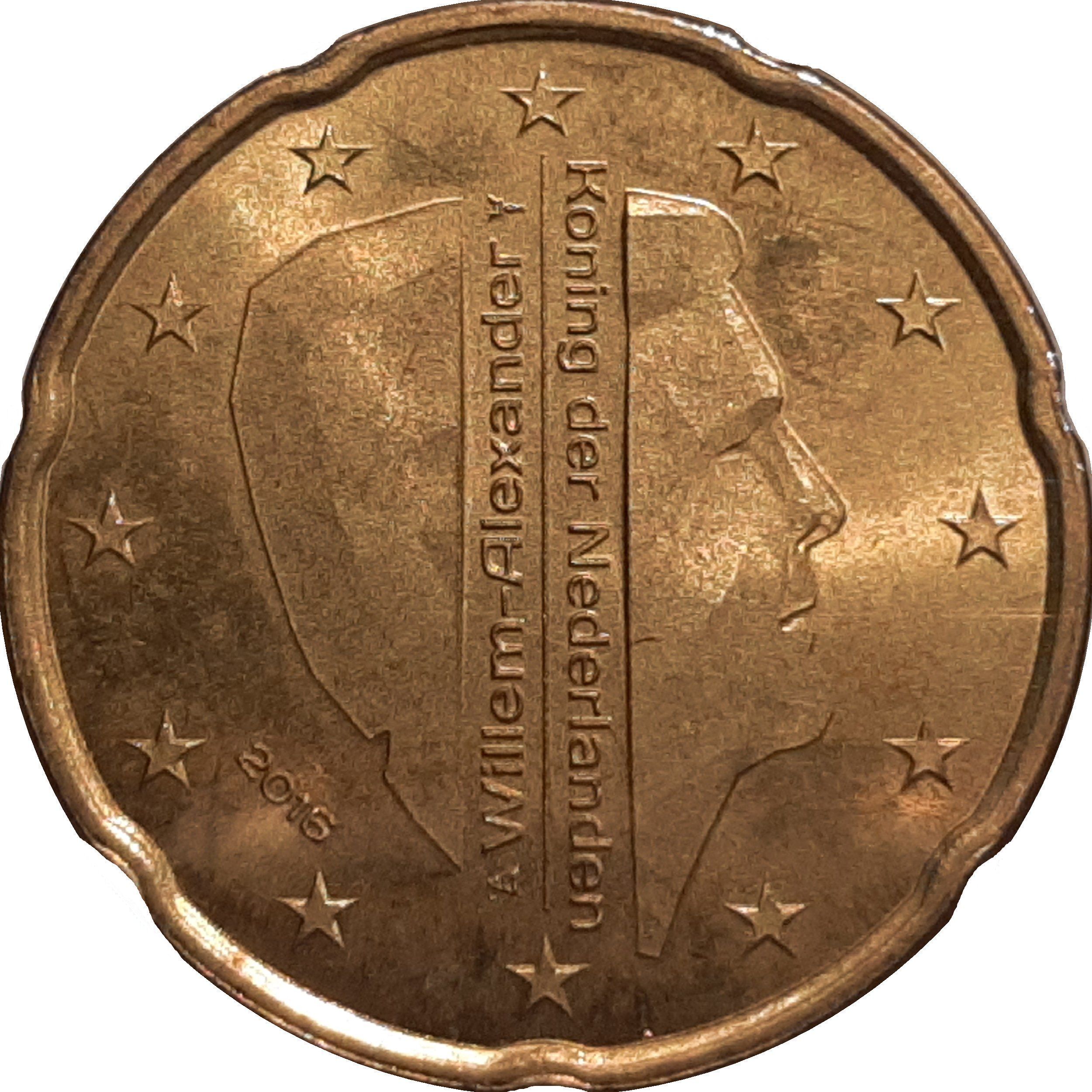 Netherlands 20 cent 2025 — Bird