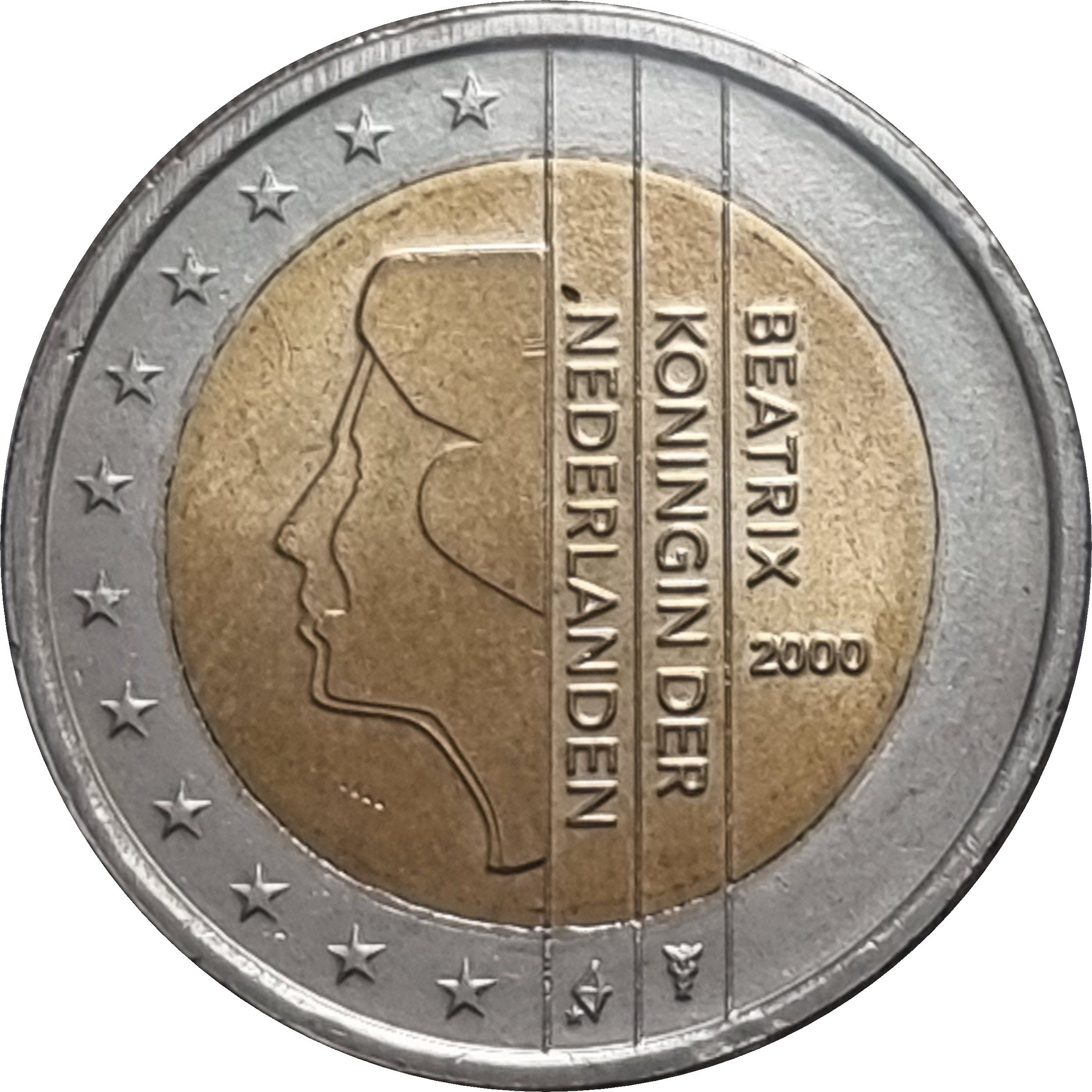 Netherlands 2 euro 2003 — Sailboat