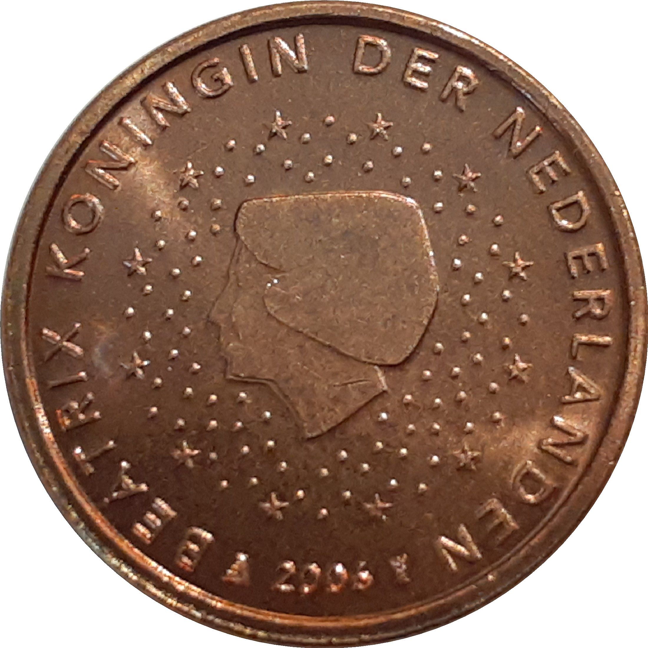 Netherlands 1 cent 2009 — Sailboat