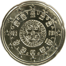 Portugal 20 cent 2020 — Standard design