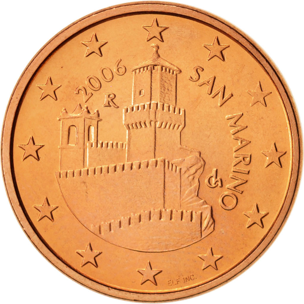 San Marino 5 cent 2007 — Standard design