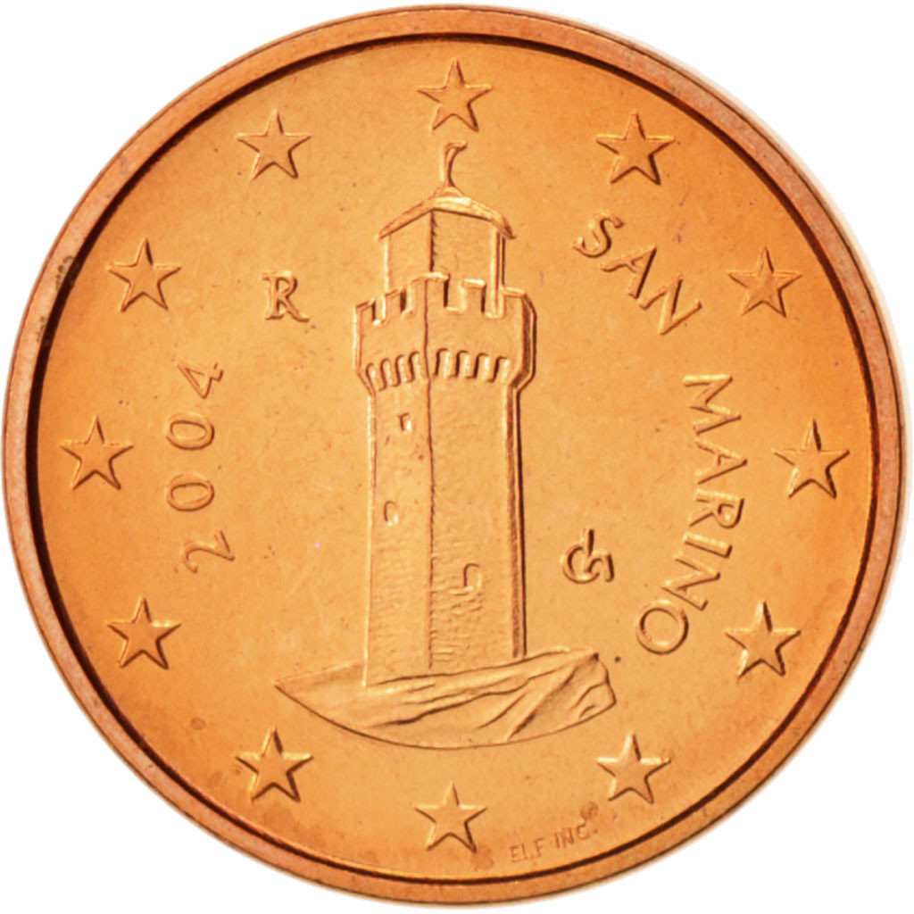 San Marino 1 cent 2012 — Standard design