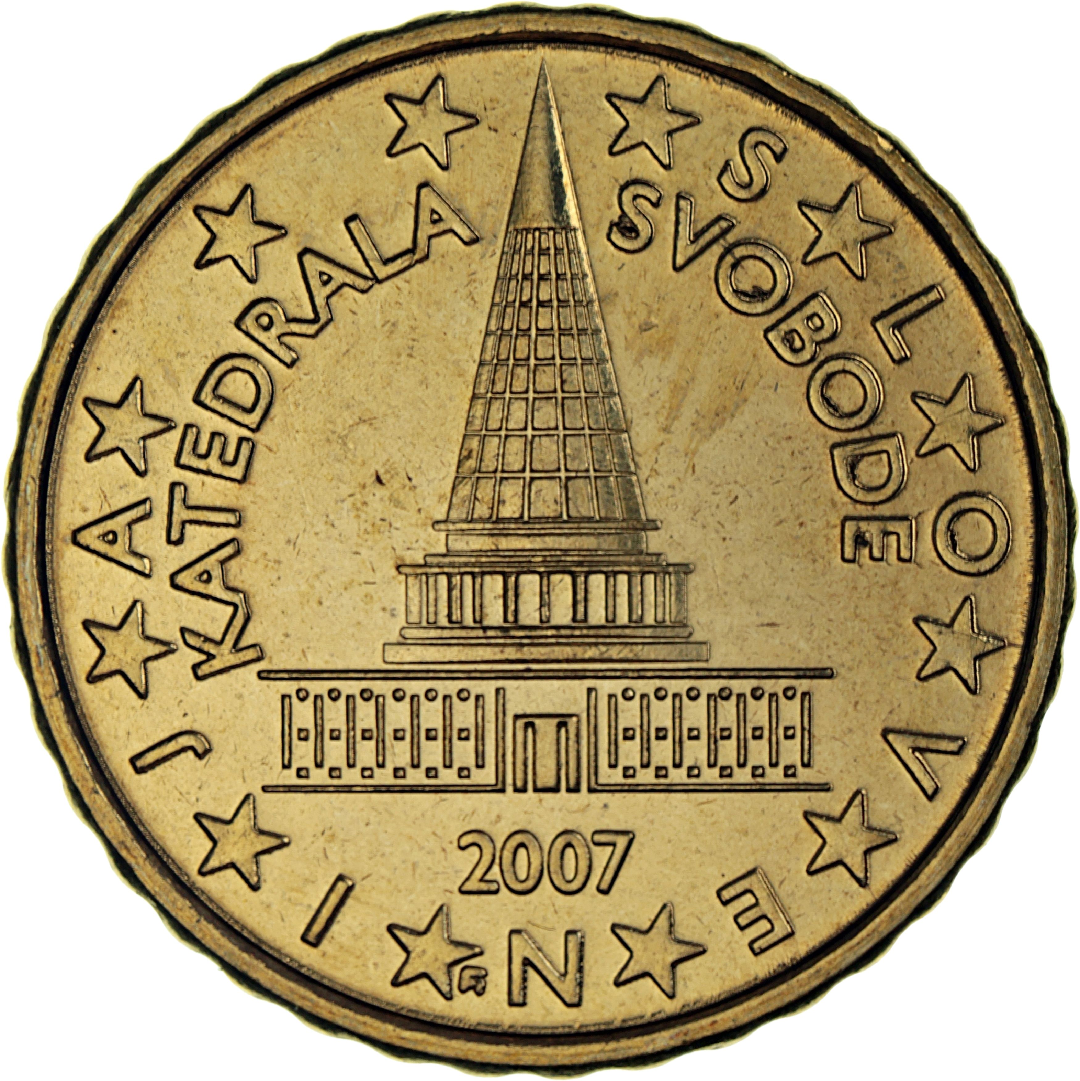 Slovenia 10 cent 2011 — Standard design